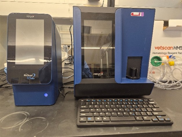 The Abaxis VetScan HM5 & VS2 Complete Blood Count and Blood Chemistry